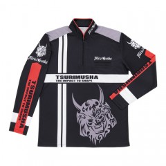 Tsurimusha dry adjust MUSHA zip shirt S-4L