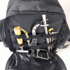 Tsurimusha Lock wide backpack