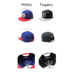 SNIPEER/スナイパー　『KING』 と『Juggler』SNAP BACK CAP/スナップバックキャップ　SNP-C014/SNP-C015