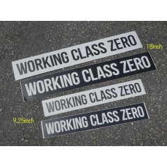 ワーキングクラスゼロ　WCZスタンダードステッカー　WORKINGCLASSZERO　18inch　