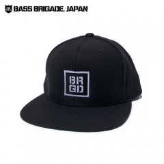 バスブリゲード　スクエアボックススナップバック　【SQBOXH1】　BASS BRIGADE　SQUARE BOX SNAPBACK　