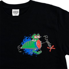 Angler X Snail popper short-sleeved T