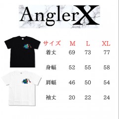 Angler X Snail popper short-sleeved T