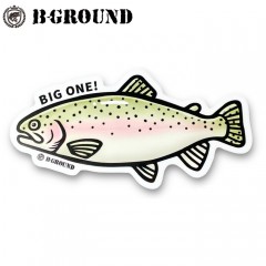 B-Ground Freshwater Fish Sticker 120mm