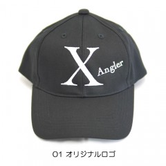 【全2種】アングラーエックス　3D刺繍カーブキャップ　AnglerX