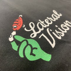 Lateral Vision / ラテラルビジョン  CLASSIC CRANKS TEE  (BLACK)