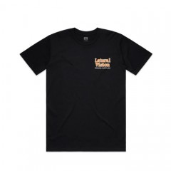 Lateral Vision / ラテラルビジョン  SPECIAL DELIVERY TEE (BLACK)