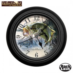 リフレクティブアート　デコレーティブウォールクロック 10inch　壁掛け時計　Reflective Art  Decorative Wall Clock