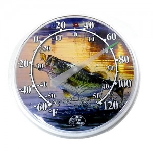 Bass　Pro Shops /バスプロショップ　DECORATIVE THERMOMETER/バス型温度計