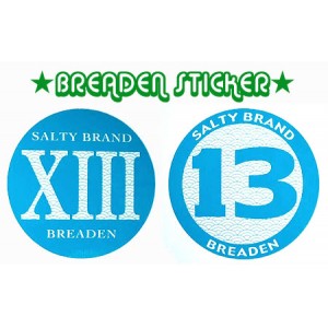 BREADEN/ブリーデン　SALTY BRAND　カッティングステッカー/丸