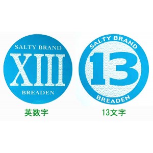 BREADEN/ブリーデン　SALTY BRAND　カッティングステッカー/丸