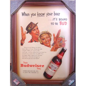 REP/3D Pub Signs ☆Budweiserシリーズ☆