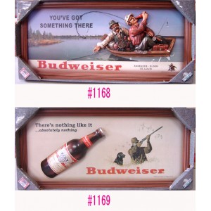 REP　ITEM/3D Pub Signs Budweiserシリーズ