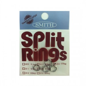 Smith Split ring stainless steel #6