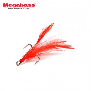 Megabass SLOWL FEATHER HOOK # 1 SLOWL FEATHER HOOK