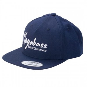 Megabass Blush Snapback Cap Navy / White CAP BRUSH TRUCKER