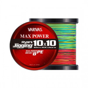 VARIVAS Avani Jigging 10×10 Max Power PE X8 300M No. 10