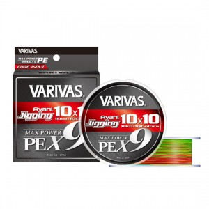 VARIVAS Avani Jigging 10×10 Max Power PE X9 200m No. 0.6-2