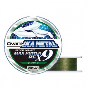 VARIVAS Avani Ika Metal Max Power PE X9 Dark Green 200m