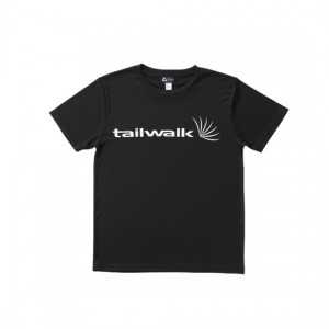 テイルウォーク	ドライTシャツ BK　tail walk  DRY T SHIRT