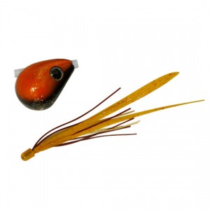 Jackall Explosion Lead Bin-Bin Ball Slide 60g F197 Shrimp Orange / Shrimp Ole T +