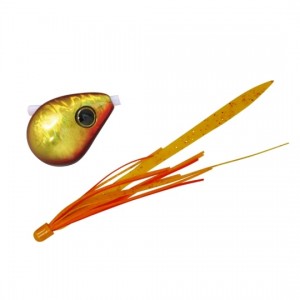 Jackall BomBin-Bin Lead Bin-Bin Ball Slide 100g F178 Red Gold / Ebiore T +