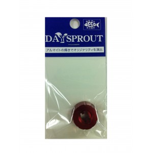 Aluminum drag knob red for Disprout Cardinal