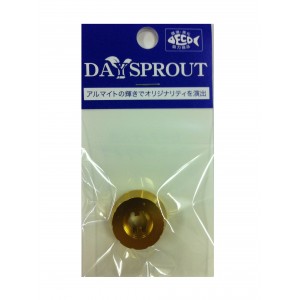 Aluminum drag knob gold for Disprout Cardinal