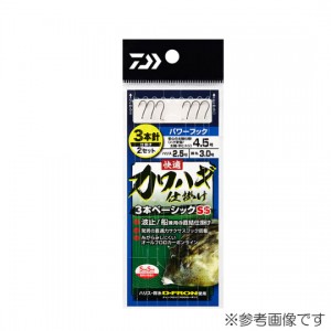 DAIWA Comfortable filefish 3-piece basic SS Power Hook