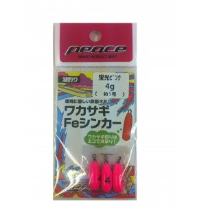 下田漁具 ピースFeシンカー ワカサギ4KP