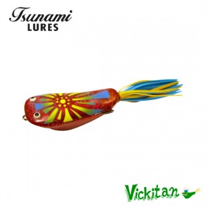 ツナミルアー　ヴィキタン　シリコンスカ―トver.　TSUNAMI LURE　Vickitan