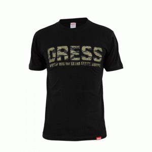 DRESS Camouflage LOGO T-Shirt Black 