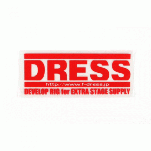 DRESS LOGO TENSYA STICKER 