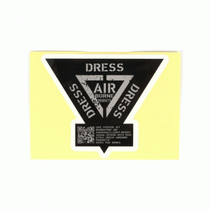 DRESS AIR LOGO MARK STICKER 