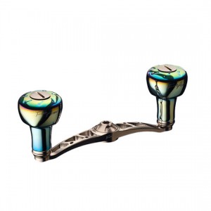 Fish Arrow x  Crank 110mm + EF30 Knob Fire Aurora  Fish Arrow [without center nut]