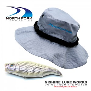 【Pre-order】North Fork Composite 24 Shade Hat + Nishine Lureworks Super Chinai 95 Set 