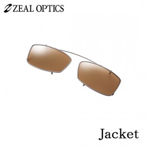 zeal optics(ジールオプティクス) 偏光サングラス　ジャケット　ハイブリッジ専用前掛け　F-1436　＃ラスターオレンジ/シルバーミラー　ZEAL　HI-BRIDGE Jacket　　