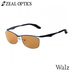 zeal optics(ジールオプティクス) 偏光サングラス　ワルツ　F-1585　＃ラスターオレンジ　ZEAL WALZ　