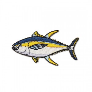 Ships Must Iron Applique Yellowfin Tuna