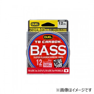 DUEL TB CARBON Bass 100m 4Lbs-6Lbs Natural Clear