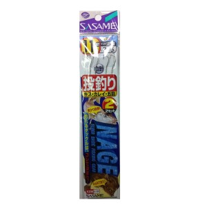 【メール便可】ササメ針 Ｋ−１０１　投釣２本鈎　１１　３