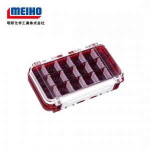 MEIHO waterproof case WG-1 clear red MEIHO