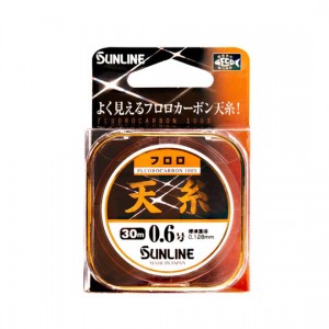 サンライン   天糸フロロ 30m  SUNLINE