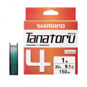 Shimano Tanator 4 150m 5 colors 0.8-2