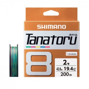 ☆シマノ　タナトル8　300m　5色　0.6-4号　shimano