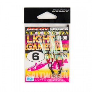 デコイ　DJ-96　ファイバーライトゲームツイン　NSブラック　DECOY　DJ-96　Fiber Light Game Twin　