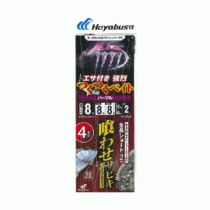 Hayabusa SS436 Drop-in Tsutsuku Bait Purple Harris No. 10