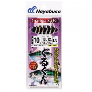 Hayabusa Gurukun Keimura MIX skin 6 hooks size 2-6