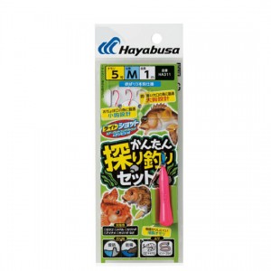 Hayabusa　 Easy fishing set 3 hooks