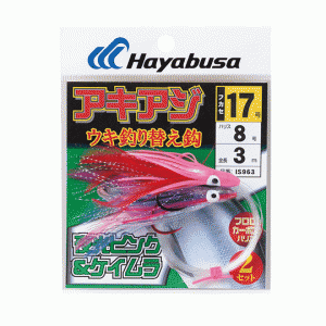 Hayabusa IS963 Akiajiuki fishing hook luminous pink & Keimura